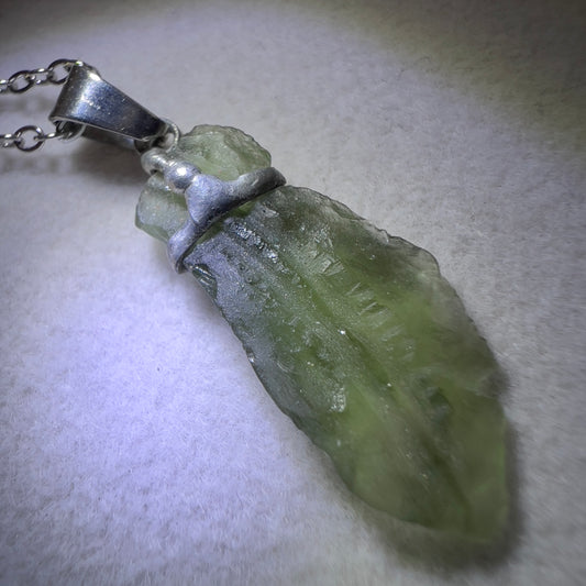 1.2g Moldavite Necklace