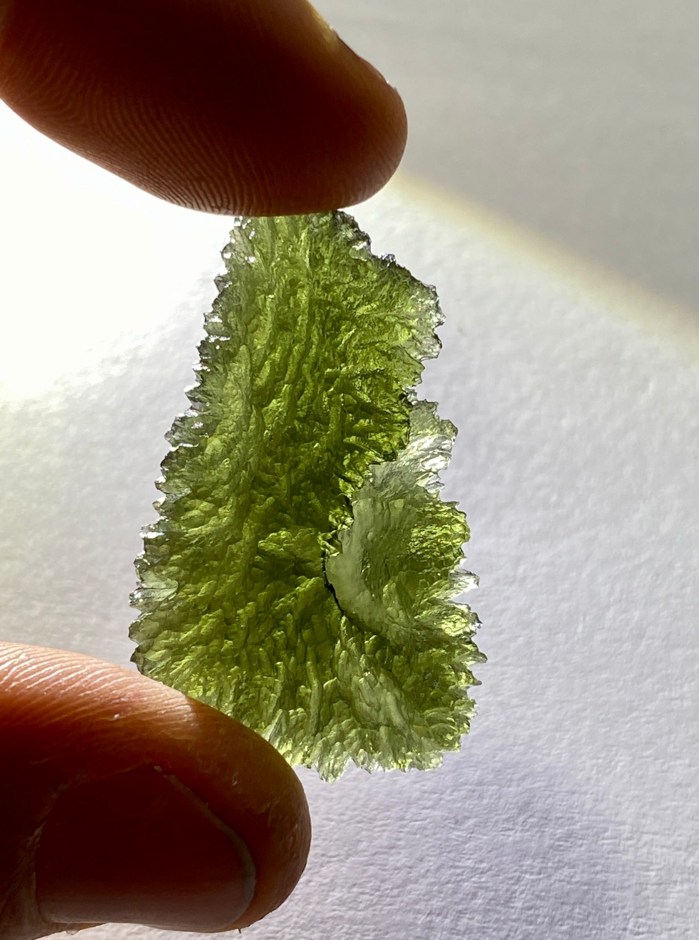 Moldavite from Nesmen Les, 7g.