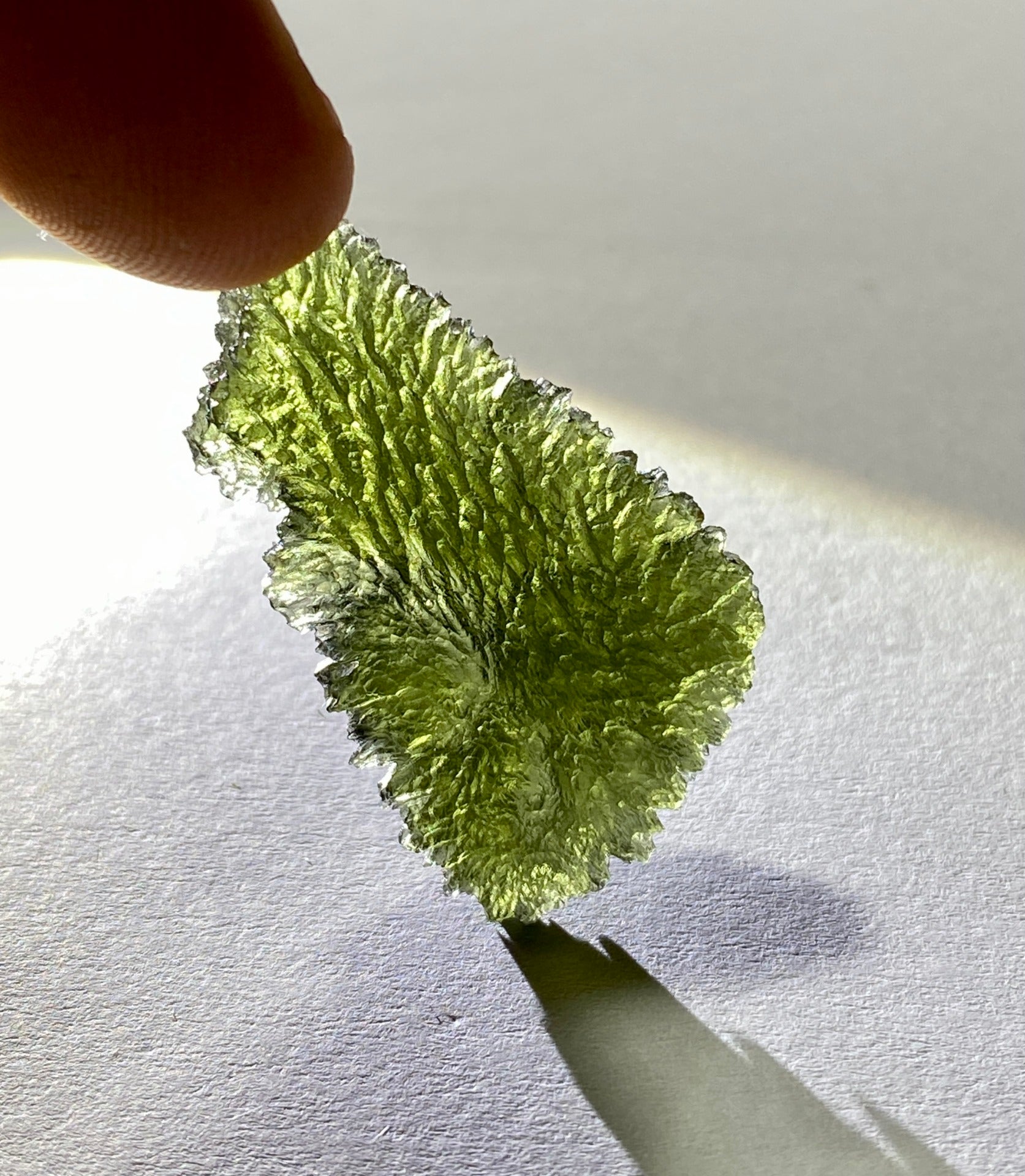 Moldavite from Nesmen Les, 7g.