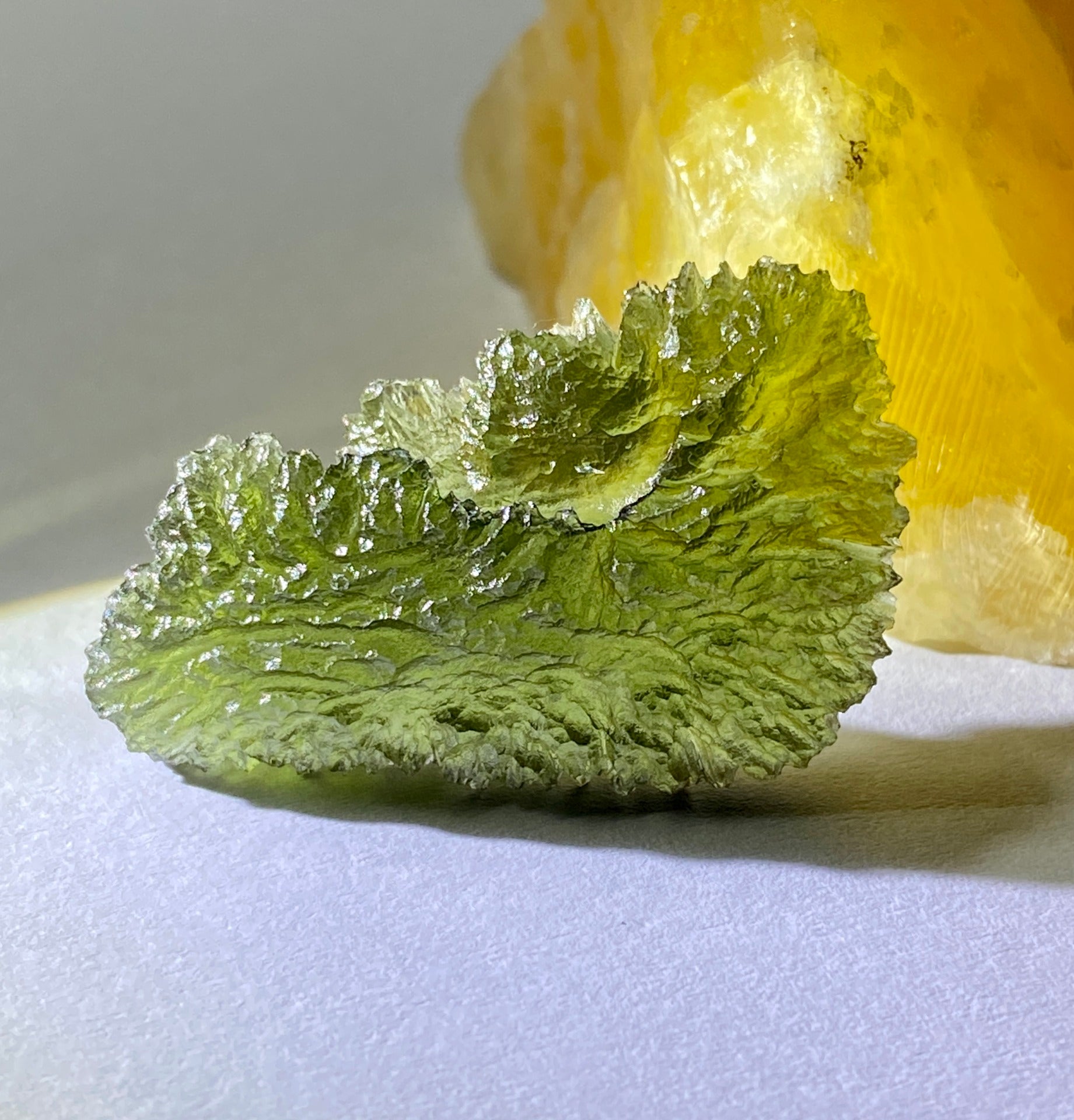 Moldavite from Nesmen Les, 7g.