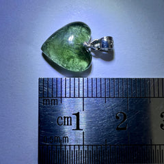 Moldavite Heart pendant