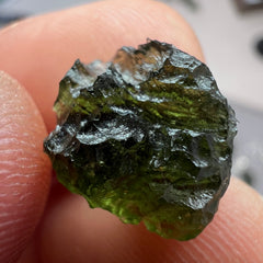1.67g Moldavite sphere.
