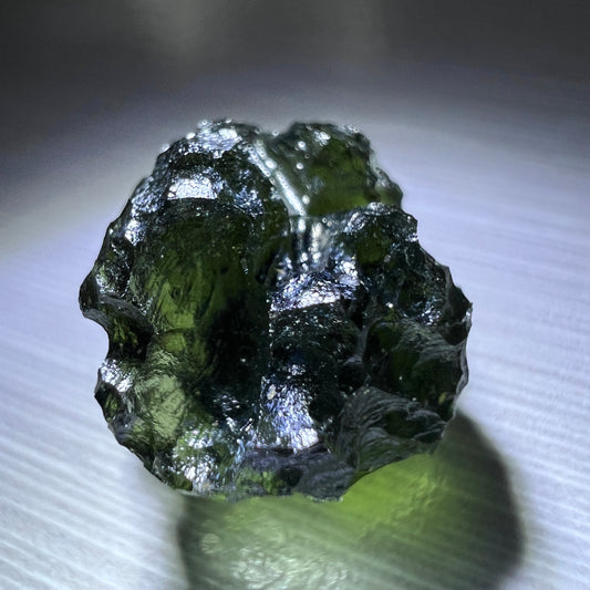 1.67g Moldavite sphere.