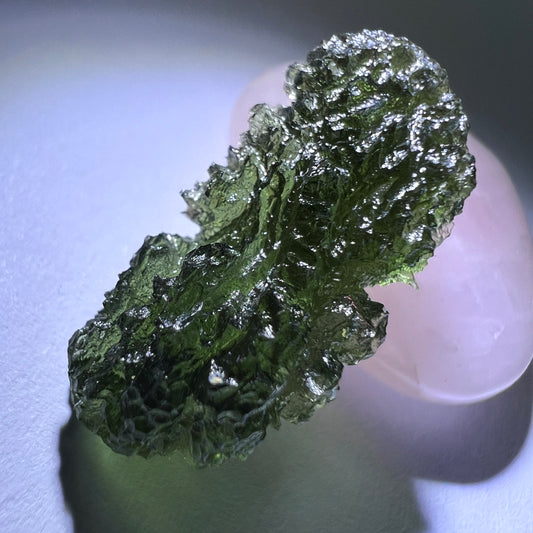Exquisite 4.08g Moldavite, Maly Chlum.
