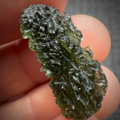 Exquisite 4.08g Moldavite, Maly Chlum.