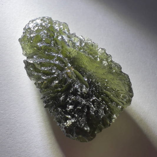 5.69g Moldavite Disk - Silazka