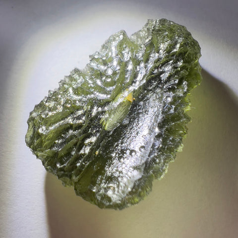 5.69g Moldavite Disk - Silazka