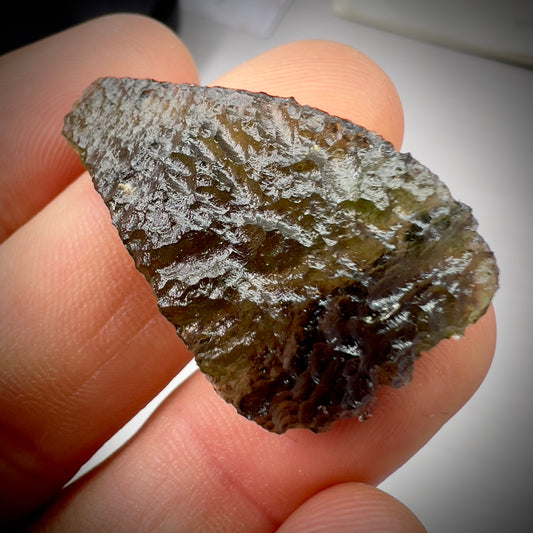 5.61g Moldavite from Marouskovo Pole