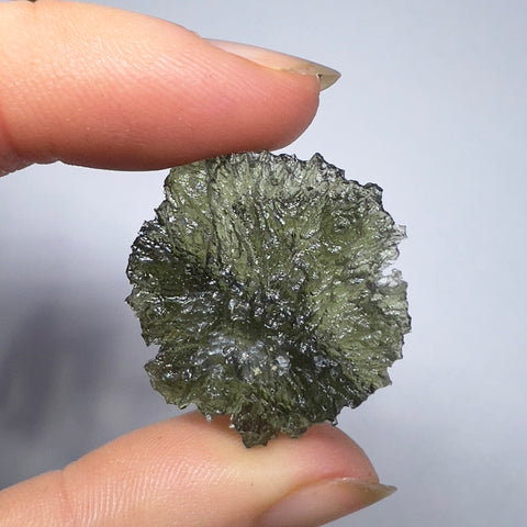 4.18g Maly Chlum Moldavite 'Disk'