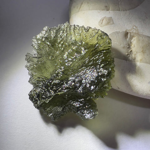 4.18g Maly Chlum Moldavite 'Disk'