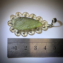 6.78g Moldavite Pendant