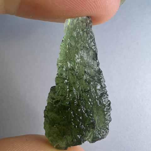 3.77g Chlum Moldavite 'Drop'