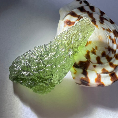 3.77g Chlum Moldavite 'Drop'