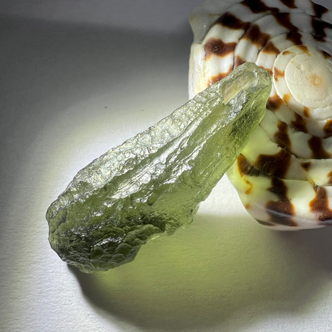 3.33g Chlum Moldavite 'Drop'