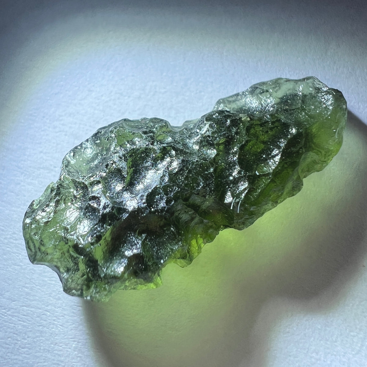 2.38g Chlum Moldavite 'Drop'