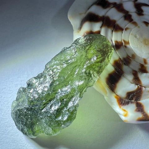 2.38g Chlum Moldavite 'Drop'