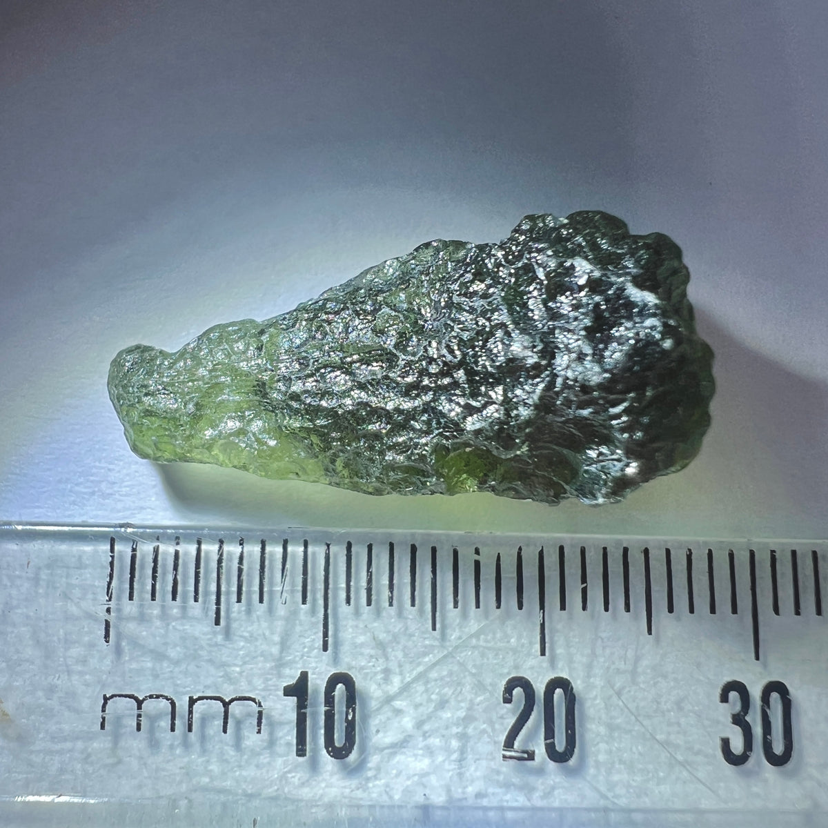 3.28g Chlum Moldavite 'Drop'