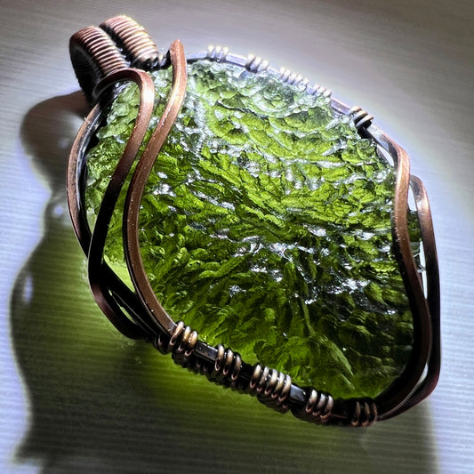 5.83g Maly Chlum Copper Pendant