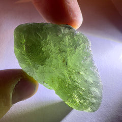 HUGE Moldavite specimen - Radomilice 36.95g