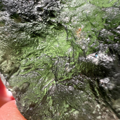 HUGE Moldavite specimen - Radomilice 36.95g
