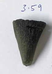 "Shark Tooth" Silver pendant. 3.59g.