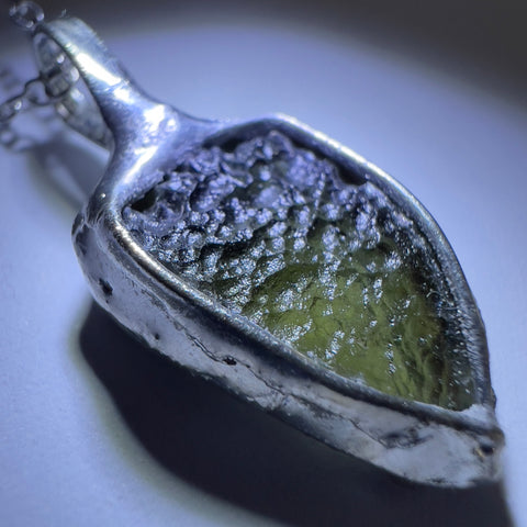 Moldavite Necklace 1.3g