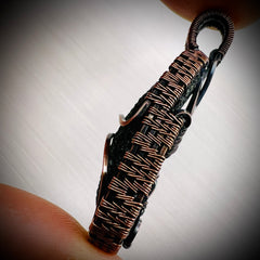 6.5g Moldavite & Copper Pendant
