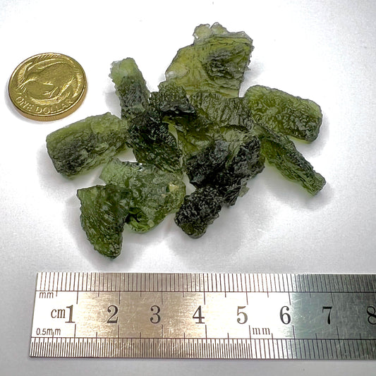 30g Moldavite Pieces (15pcs)