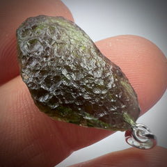 2.55g Moldavite Pendant