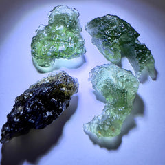 5.04g Moldavite pcs (4)