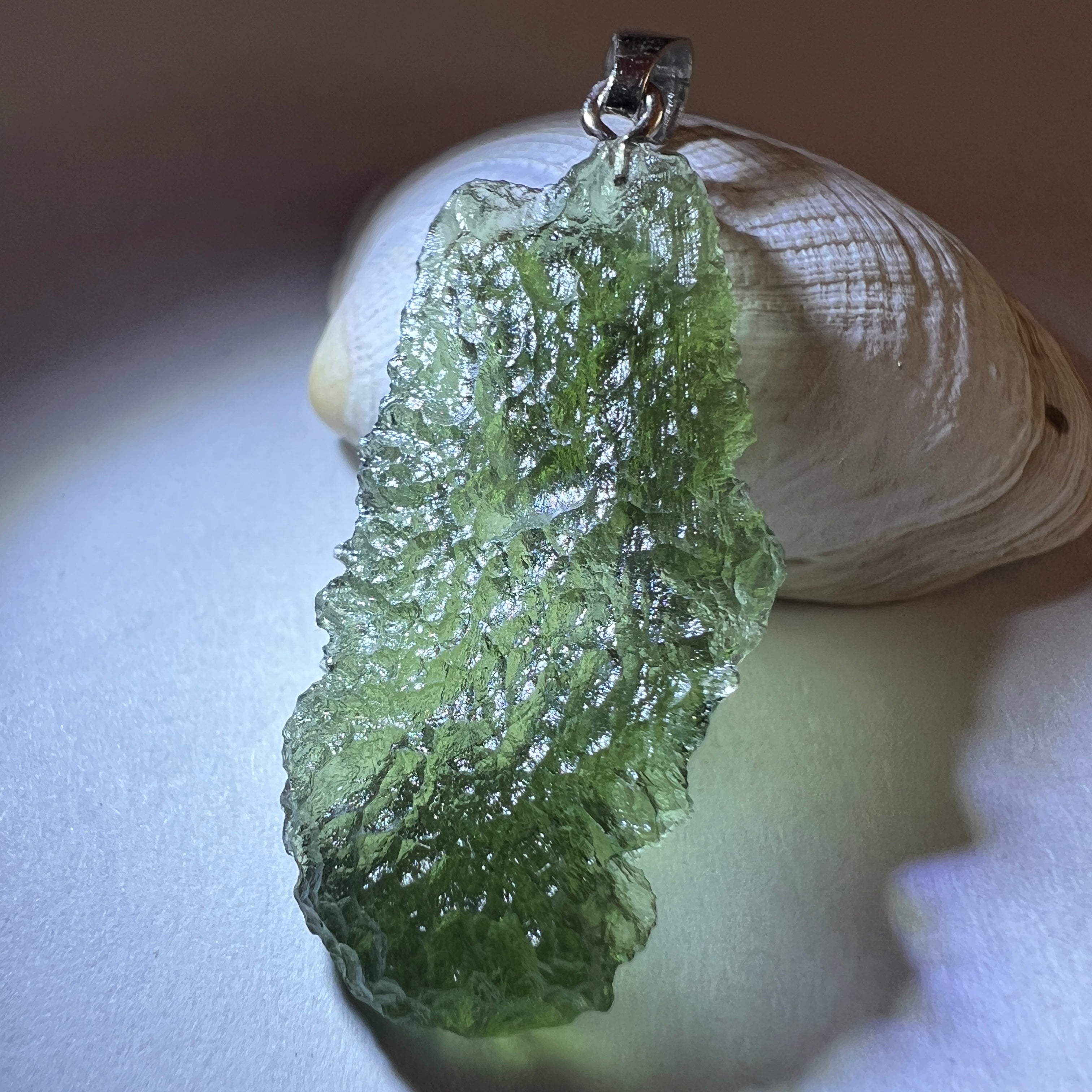 3.3g Moldavite Pendant