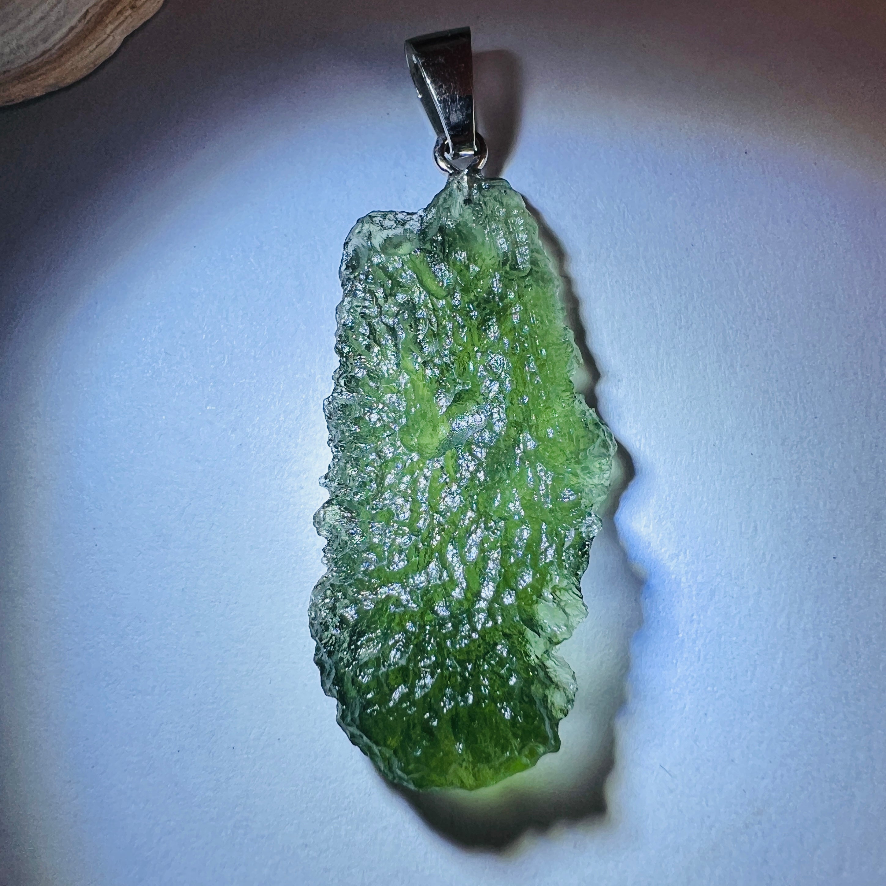 3.3g Moldavite Pendant