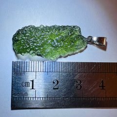 3.3g Moldavite Pendant