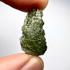 1.92g Moldavite & Gold Pendant