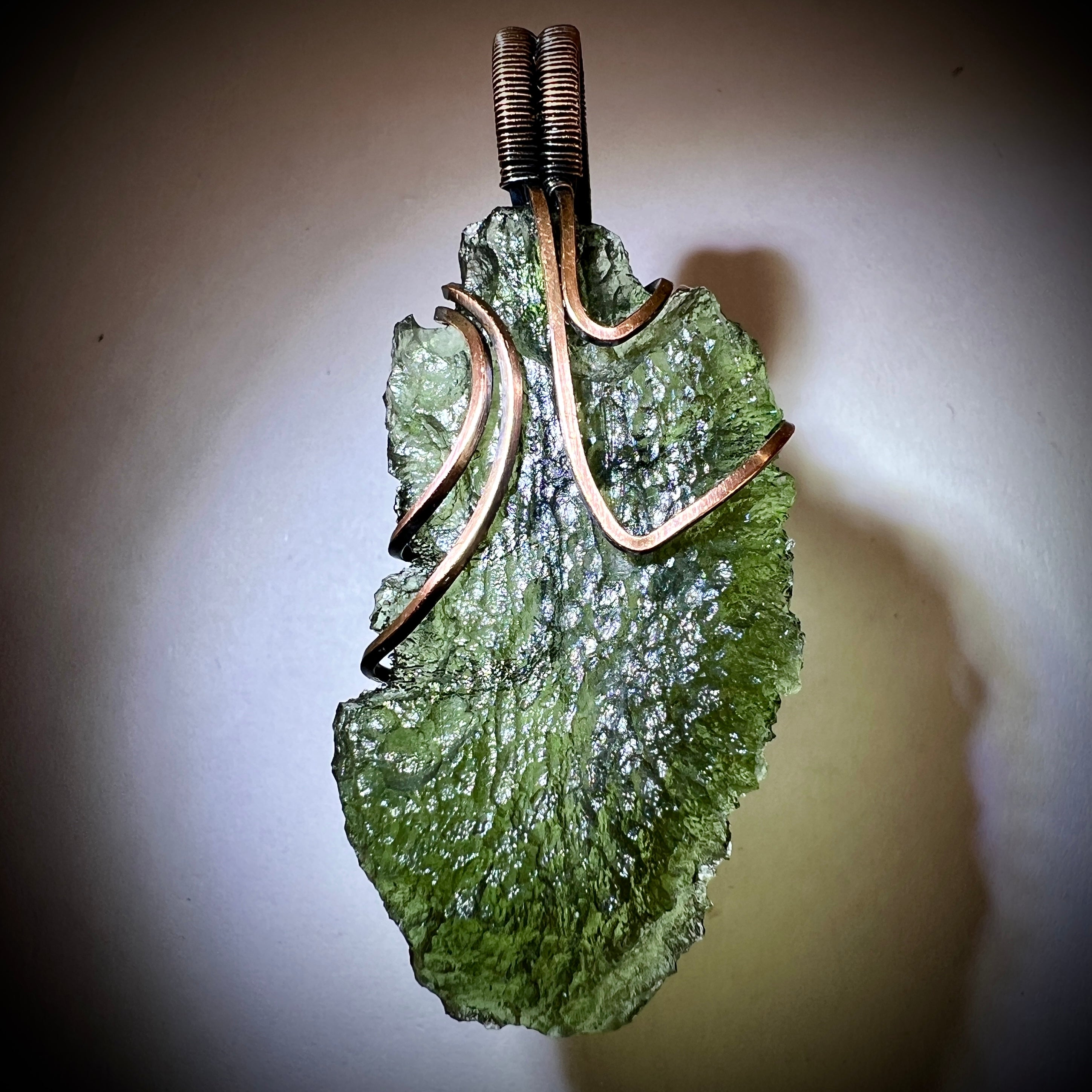 6.1g Moldavite pendant