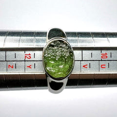 Moldavite Ring (Size 11)