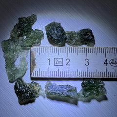 6g Moldavite Wholesale Lots (8 pieces)