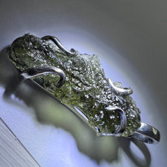 1.74g Moldavite/Silver pendant