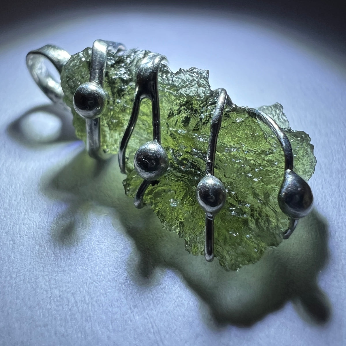 Moldavite pendant 1.29g