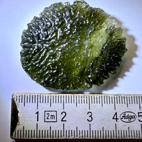 11.45g Maly Chlum "Flawless Angel Chime" Moldavite