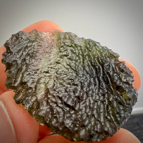 11.45g Maly Chlum "Flawless Angel Chime" Moldavite