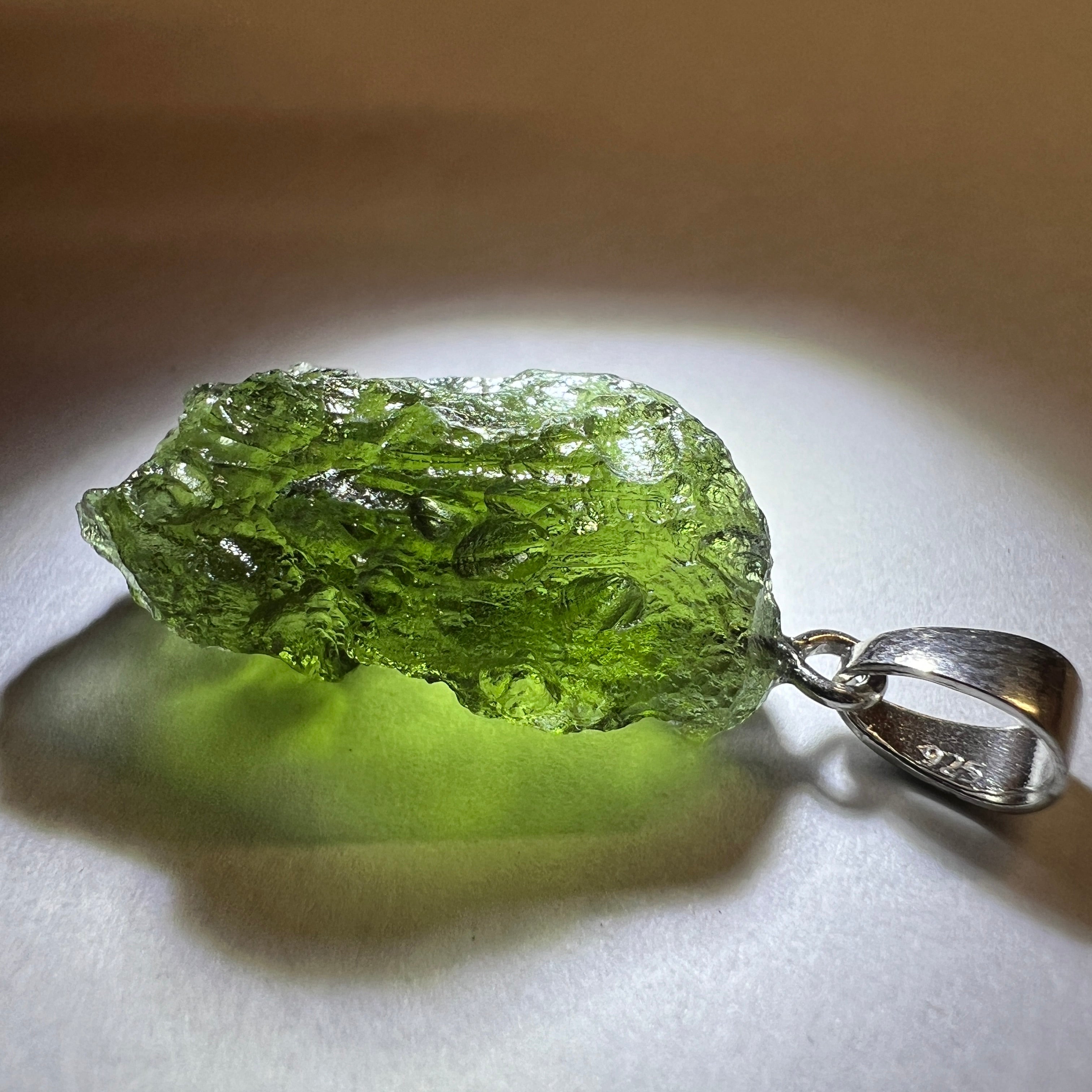 3.36g Moldavite Pendant