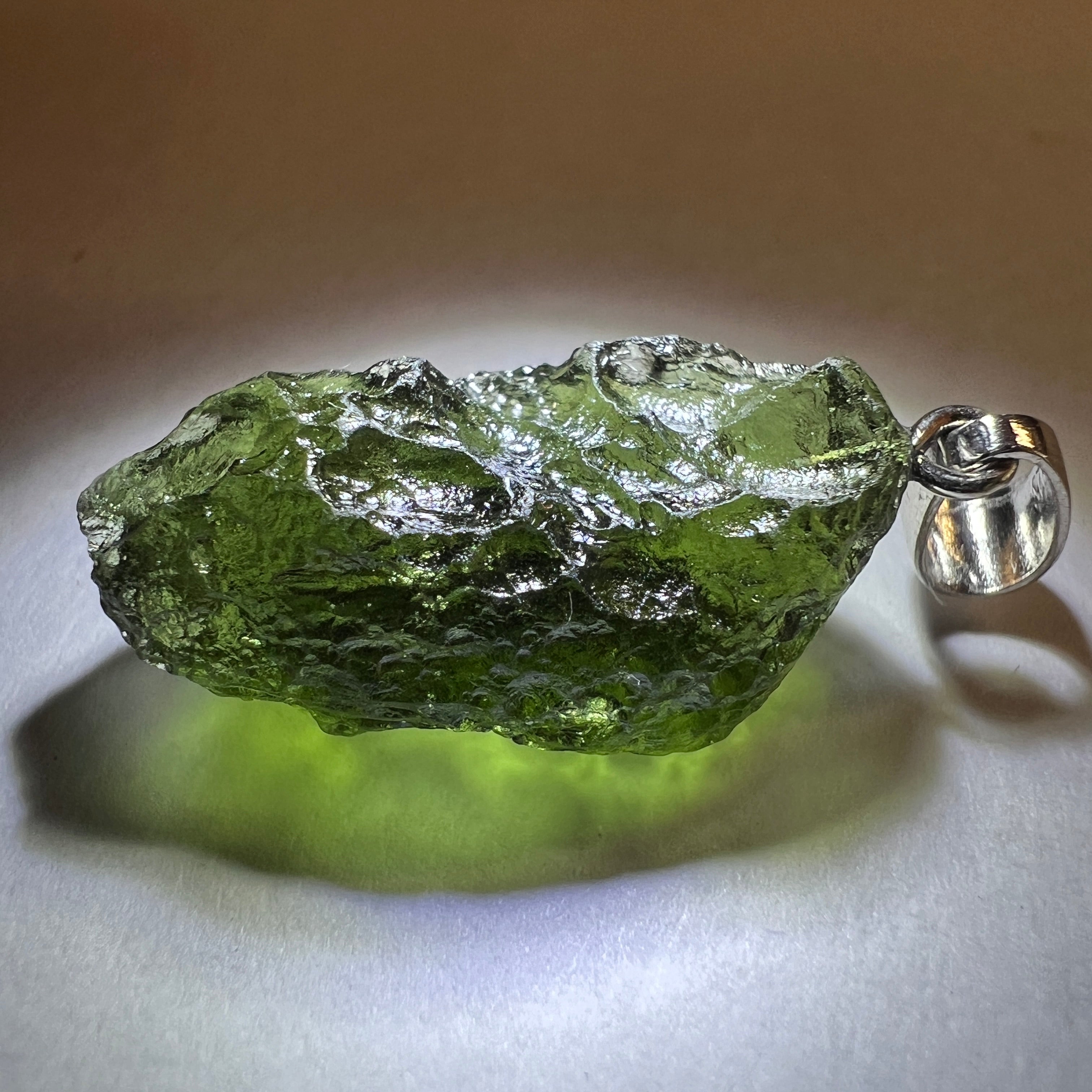 3.36g Moldavite Pendant
