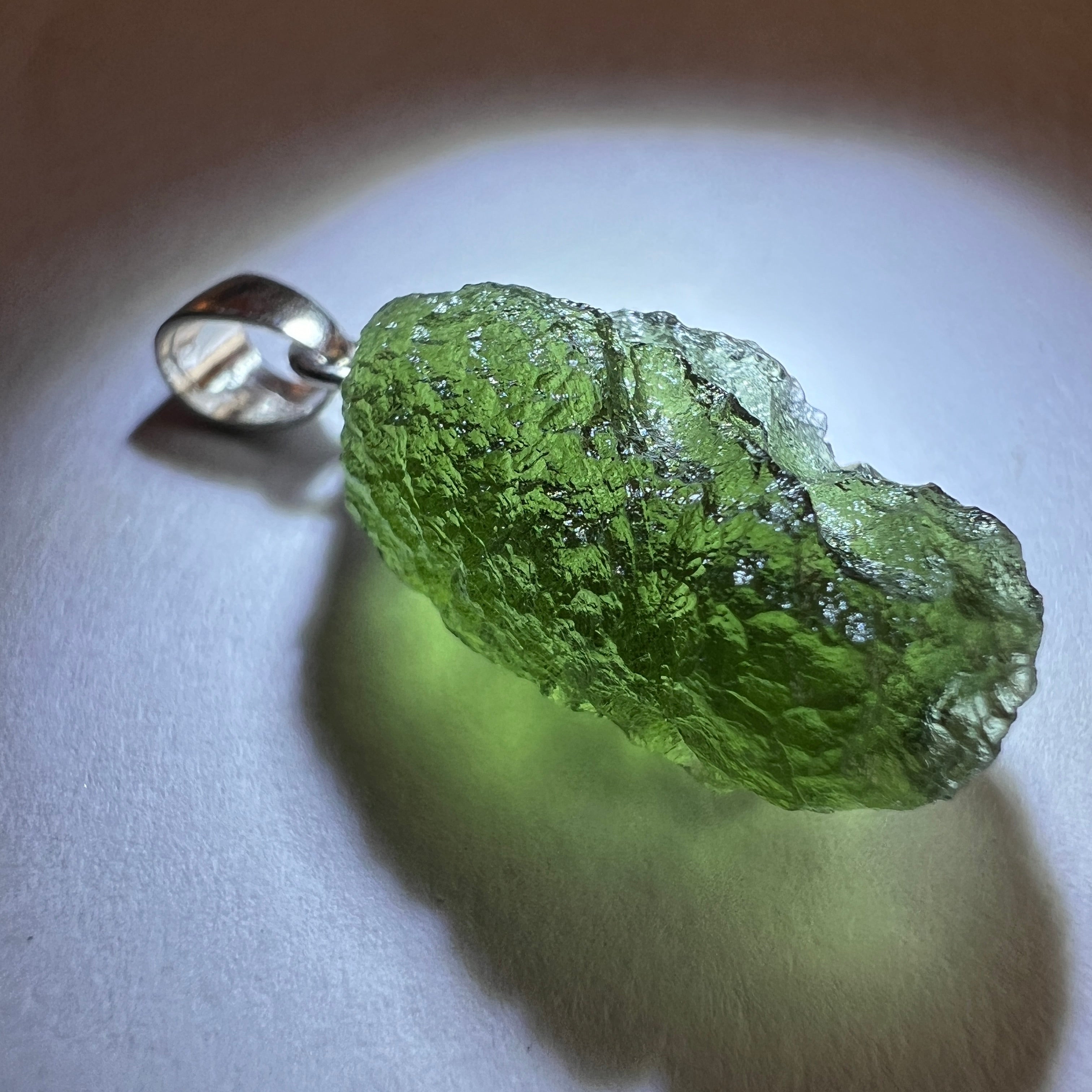 2.76g Moldavite Pendant