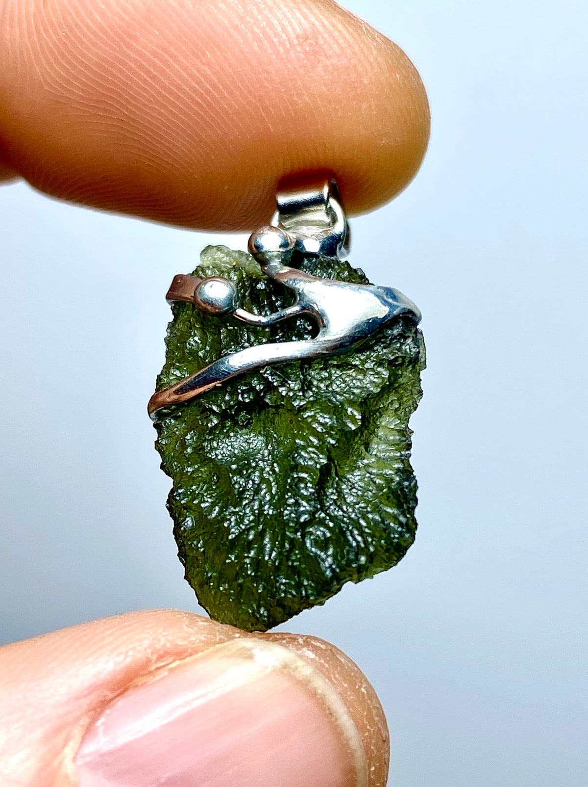 2.3g Moldavite Pendant