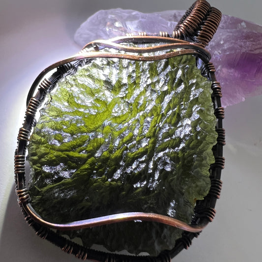 Statement piece - 15.8g Copper Pendant