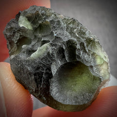 11.68g Moldavite from Slavče–Adámek