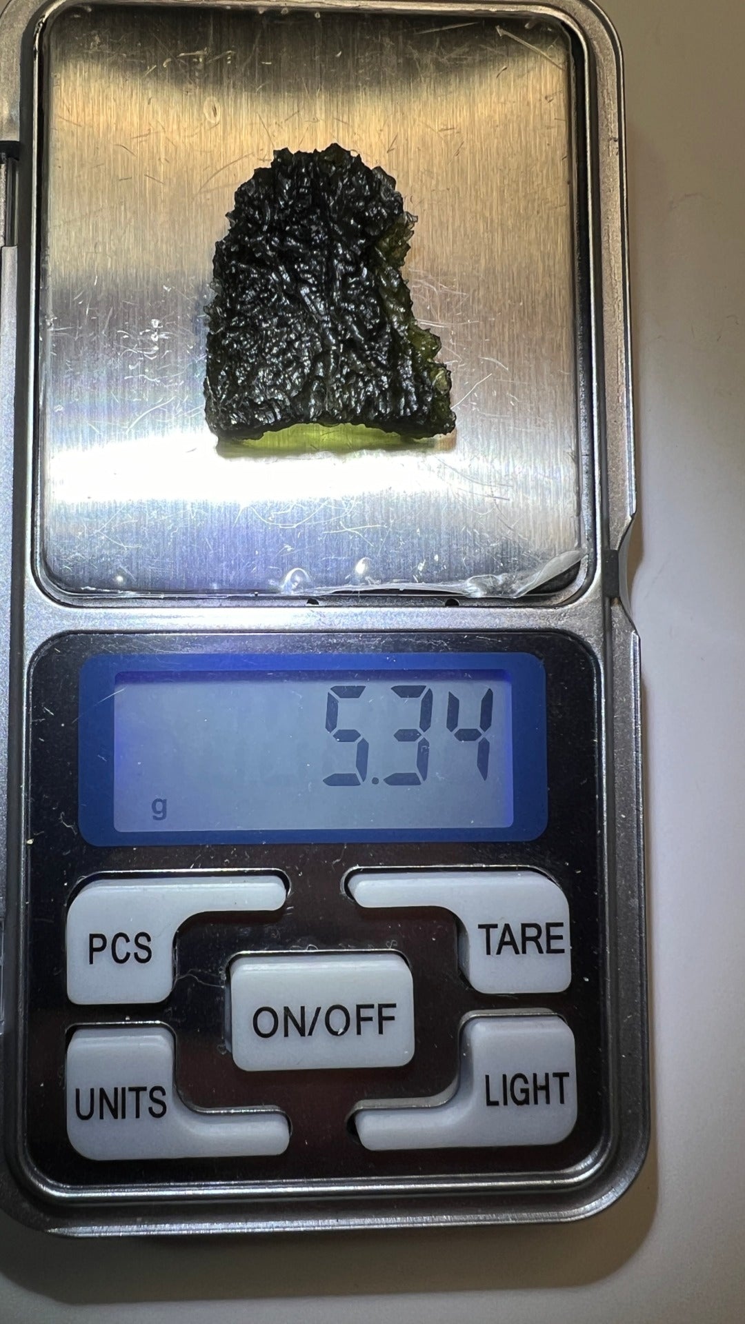 5.34g Moldavite