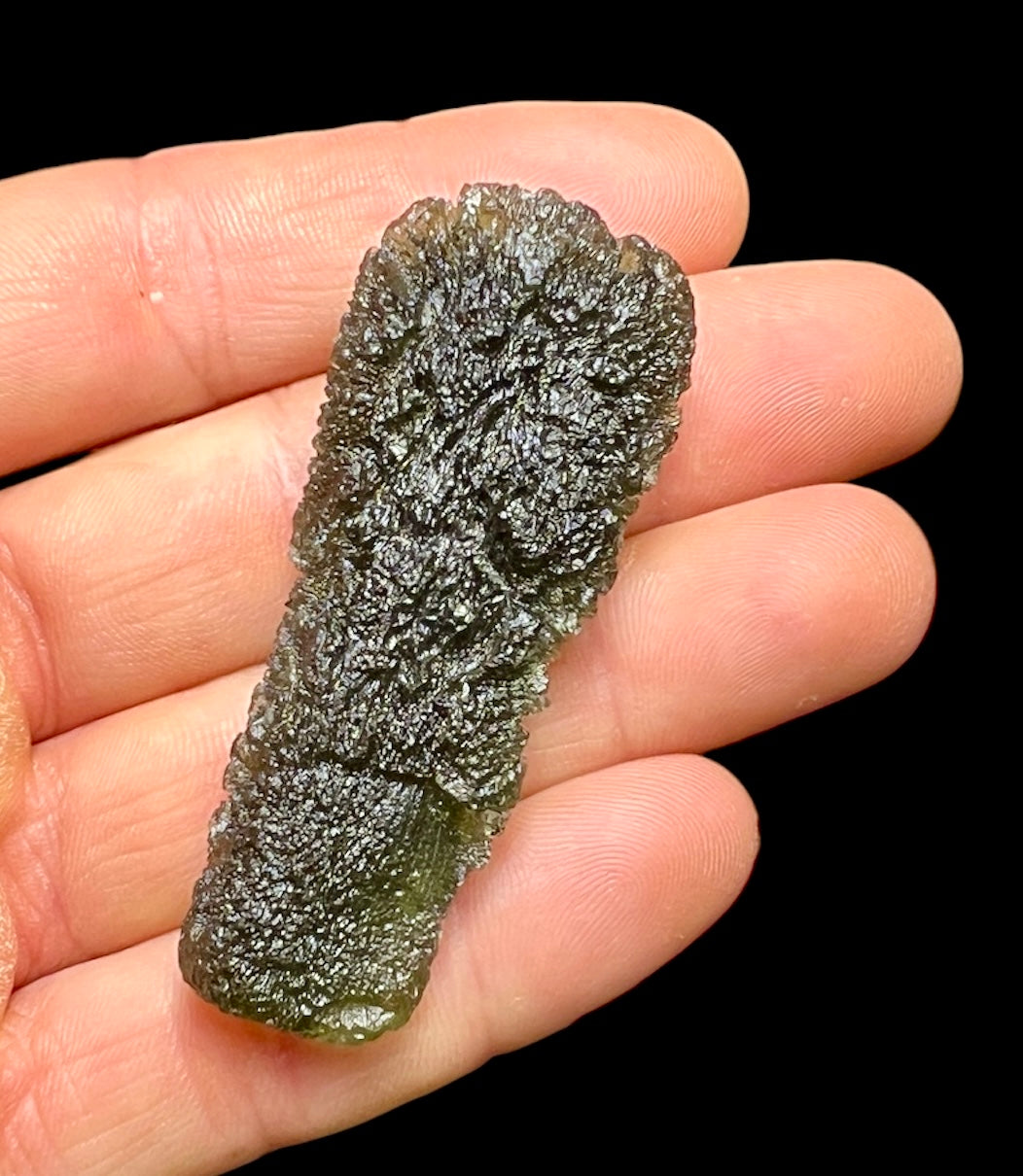 24.87g  Moldavite.