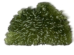 Heaven & Earth; Moldavite & Greenstone Statement piece pendant.